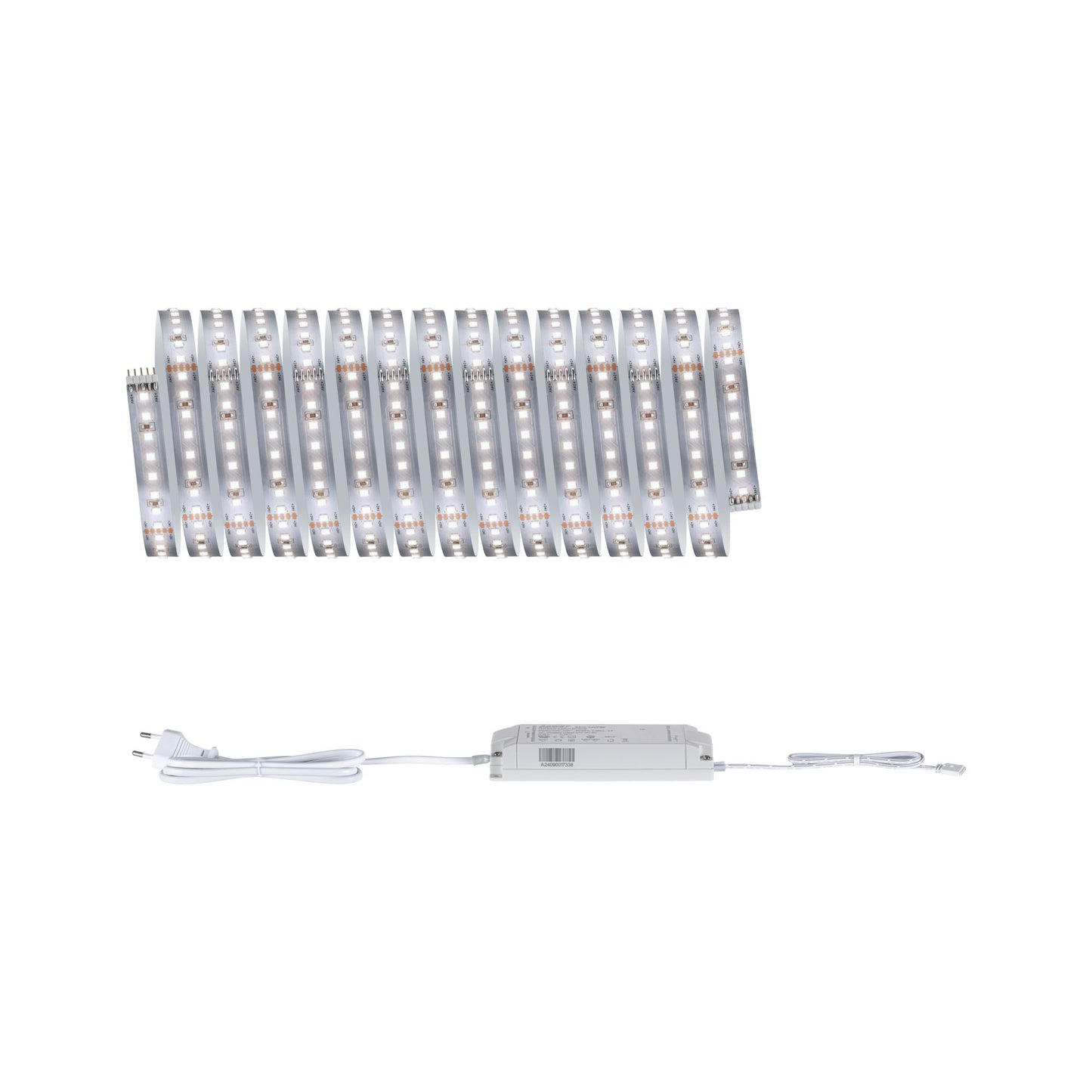 Paulmann MaxLED 1000 LED Strip Neutralweiß Basisset 5m   30W 1100lm/m 128 LEDs/m 4000K 60VA