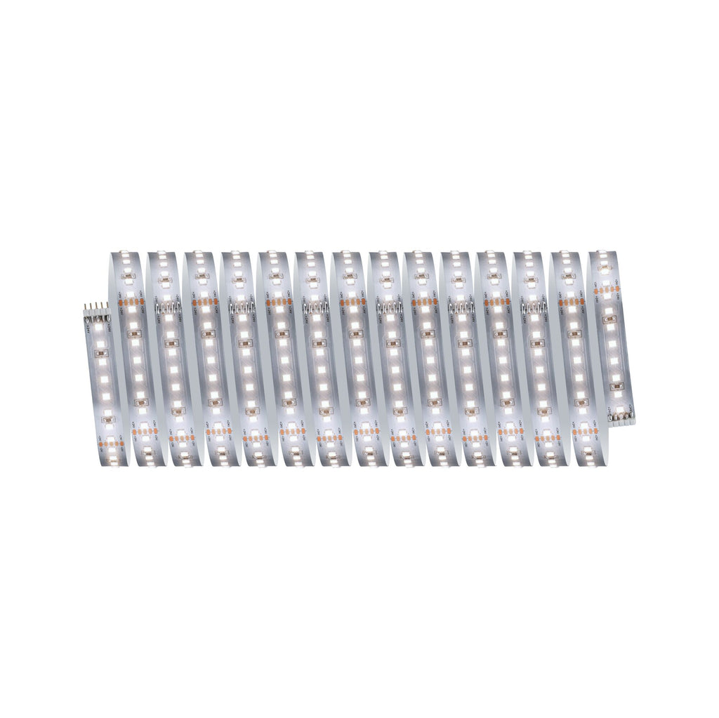 Paulmann MaxLED 1000 LED Strip Neutralweiß Basisset 5m   30W 1100lm/m 128 LEDs/m 4000K 60VA