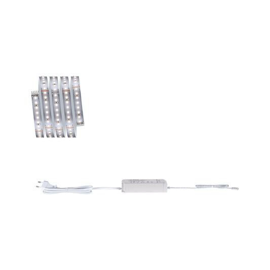 Paulmann MaxLED 1000 LED Strip Neutralweiß Basisset 1,5m   11W 1100lm/m 128 LEDs/m 4000K 30VA