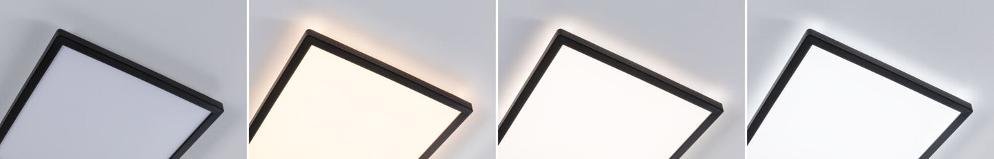 Paulmann LED Panel Atria Shine IP44 eckig 298x298mm  15,7W 2100lm 3000 - 6500K Schwarz