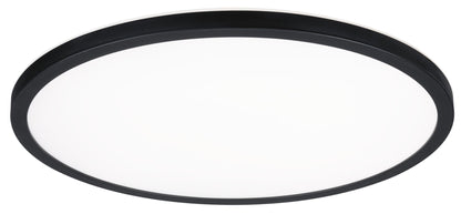 Paulmann LED Panel Atria Shine IP44 rund 398mm  20,8W 2800lm White Switch Schwarz