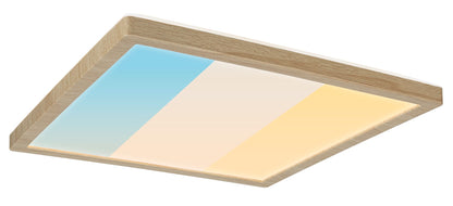 Paulmann LED Panel Atria Shine IP44 eckig 298x298mm  15,7W 2100lm White Switch Holzoptik