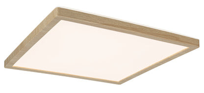 Paulmann LED Panel Atria Shine IP44 eckig 298x298mm  15,7W 2100lm White Switch Holzoptik