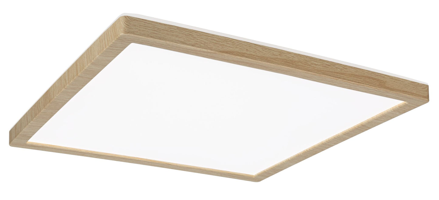 Paulmann LED Panel Atria Shine IP44 eckig 298x298mm  15,7W 2100lm White Switch Holzoptik