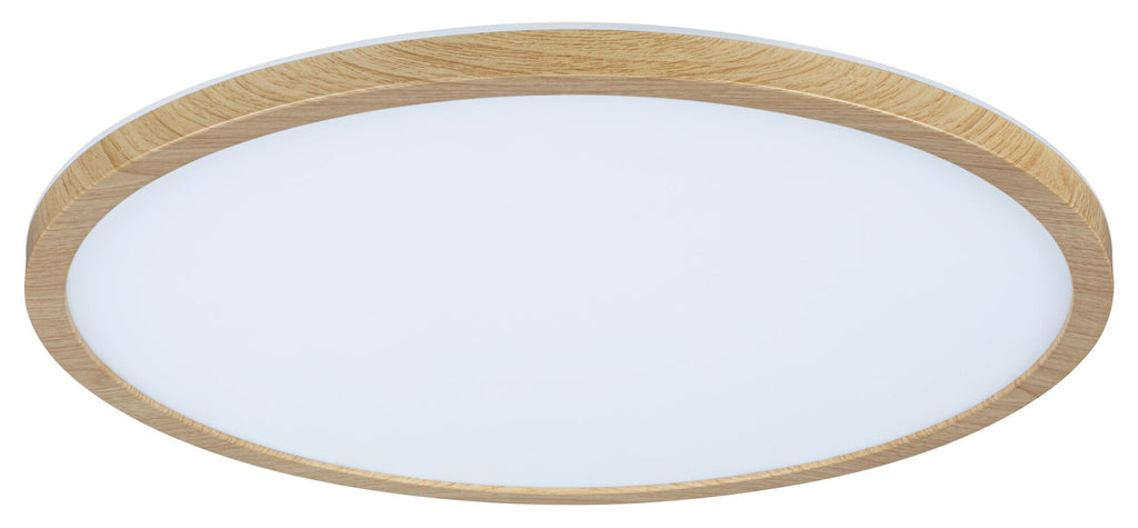 Paulmann LED Panel Atria Shine IP44 rund 398mm  20,8W 2800lm White Switch Holzoptik