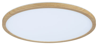 Paulmann LED Panel Atria Shine IP44 rund 398mm  20,8W 2800lm White Switch Holzoptik