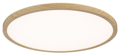 Paulmann LED Panel Atria Shine IP44 rund 398mm  20,8W 2800lm White Switch Holzoptik