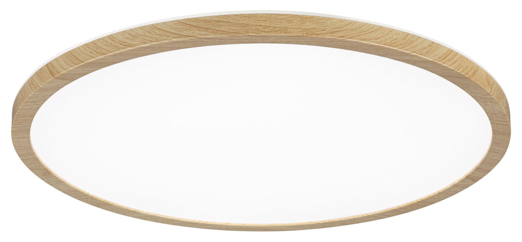 Paulmann LED Panel Atria Shine IP44 rund 398mm  20,8W 2800lm White Switch Holzoptik