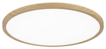 Paulmann LED Panel Atria Shine IP44 rund 398mm  20,8W 2800lm White Switch Holzoptik