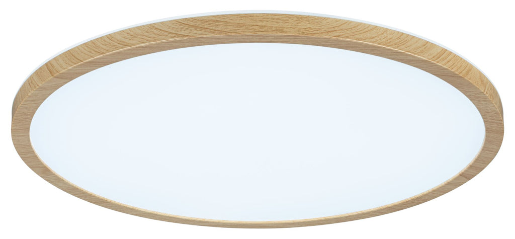 Paulmann LED Panel Atria Shine IP44 rund 398mm  20,8W 2800lm White Switch Holzoptik