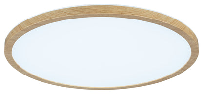 Paulmann LED Panel Atria Shine IP44 rund 398mm  20,8W 2800lm White Switch Holzoptik