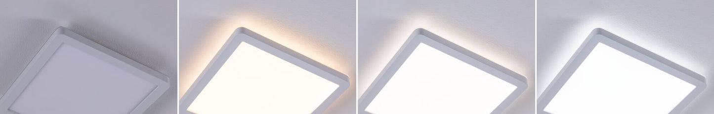 Paulmann LED Panel Atria Shine IP44 eckig 190x190mm  8W 1160lm 3000 - 6500K Weiß