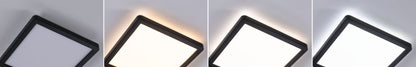 Paulmann LED Panel Atria Shine IP44 eckig 190x190mm  8W 1160lm 3000 - 6500K Schwarz