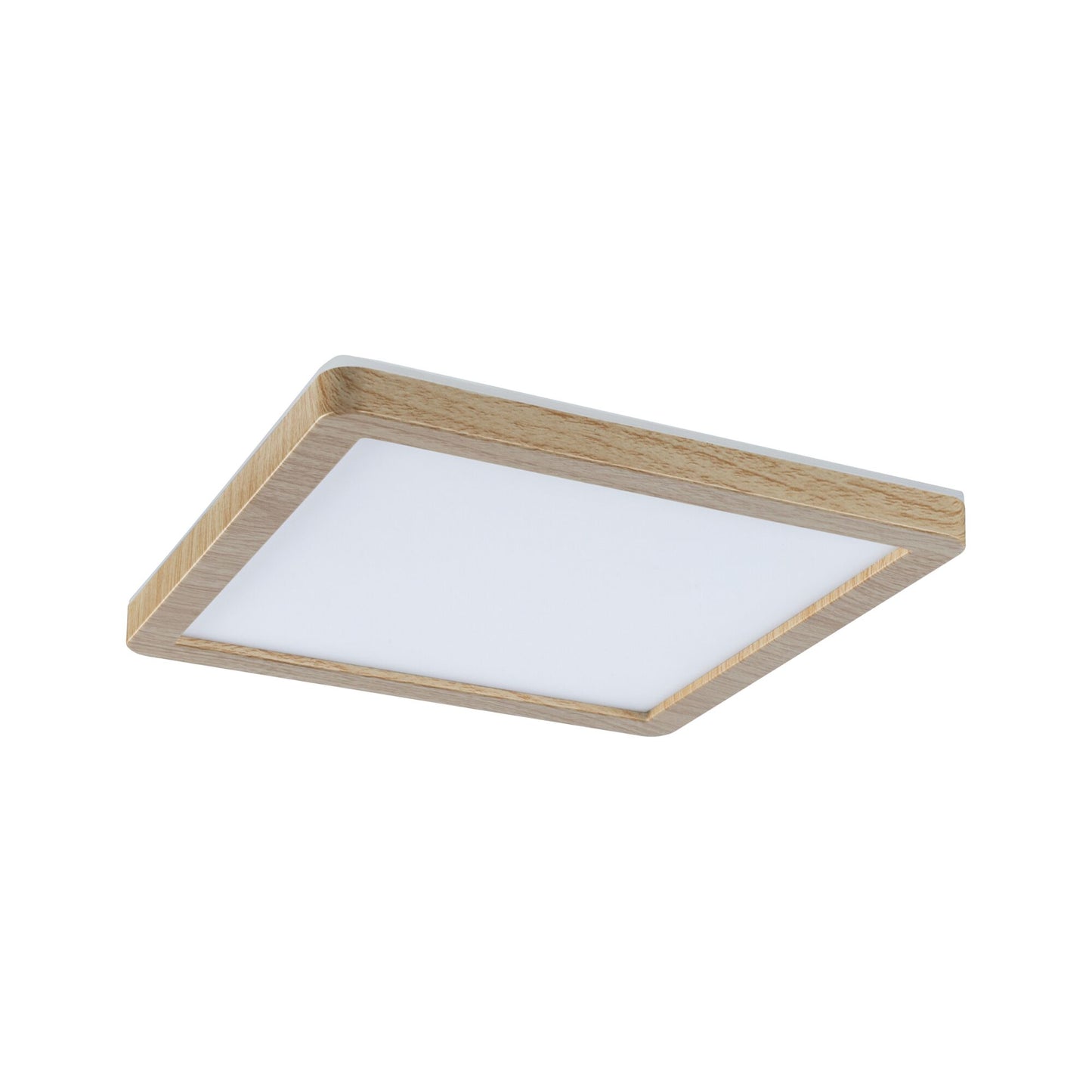 Paulmann LED Panel Atria Shine IP44 eckig 190x190mm  8W 1160lm 3000 - 6500K Holzoptik