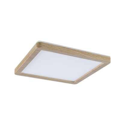 Paulmann LED Panel Atria Shine IP44 eckig 190x190mm  8W 1160lm 3000 - 6500K Holzoptik