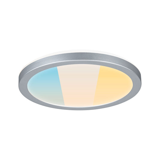 Paulmann LED Panel Atria Shine IP44 rund 190mm  7,6W 1100lm 3000 - 6500K Chrom matt