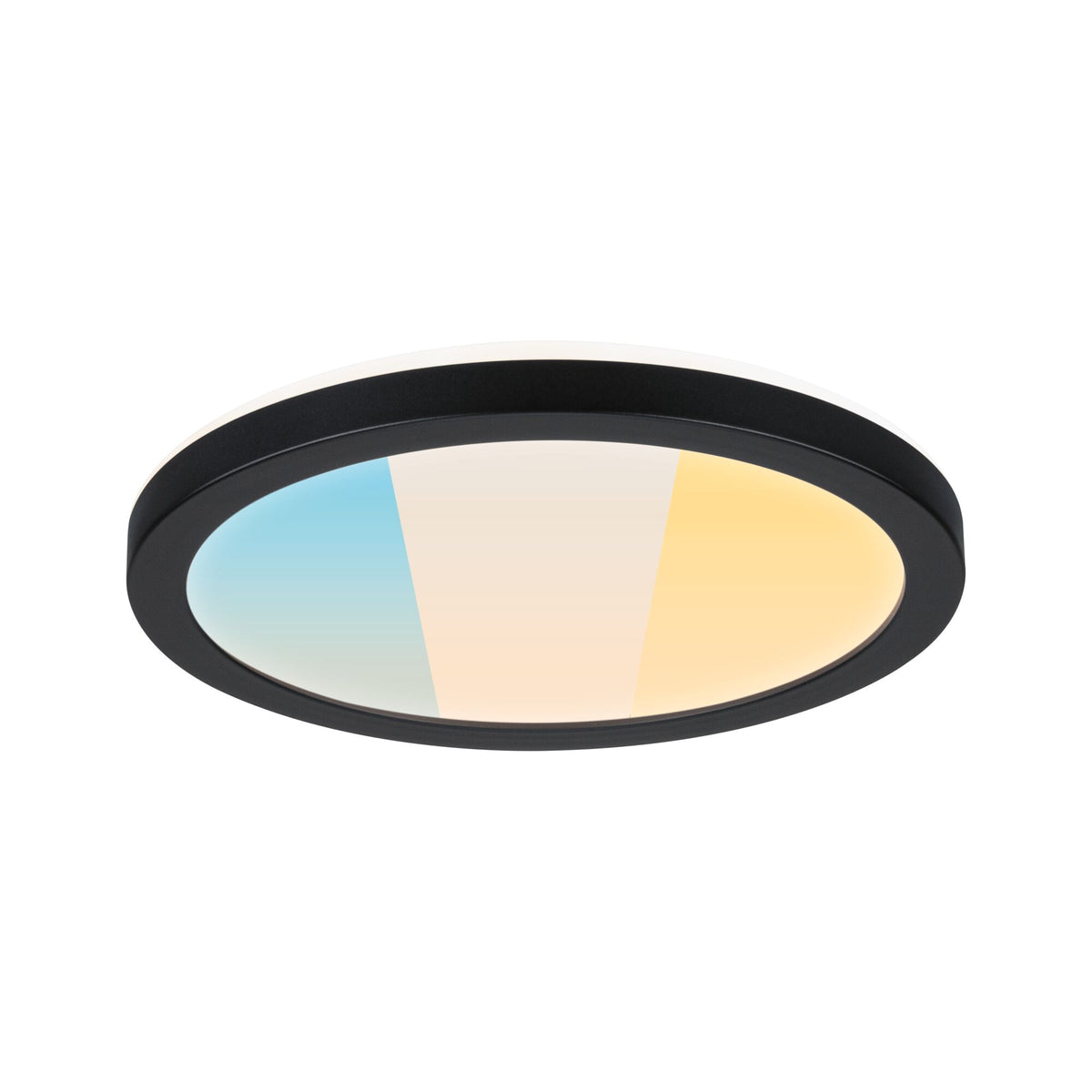 Paulmann LED Panel Atria Shine IP44 rund 190mm  7,6W 1100lm 3000 - 6500K Schwarz