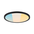 Paulmann LED Panel Atria Shine IP44 rund 298mm  14,8W 2250lm 3000 - 6500K Schwarz