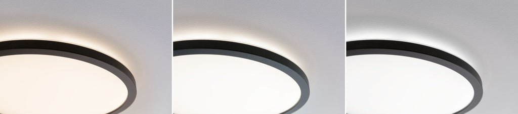 Paulmann LED Panel Atria Shine IP44 rund 298mm  14,8W 2250lm 3000 - 6500K Schwarz