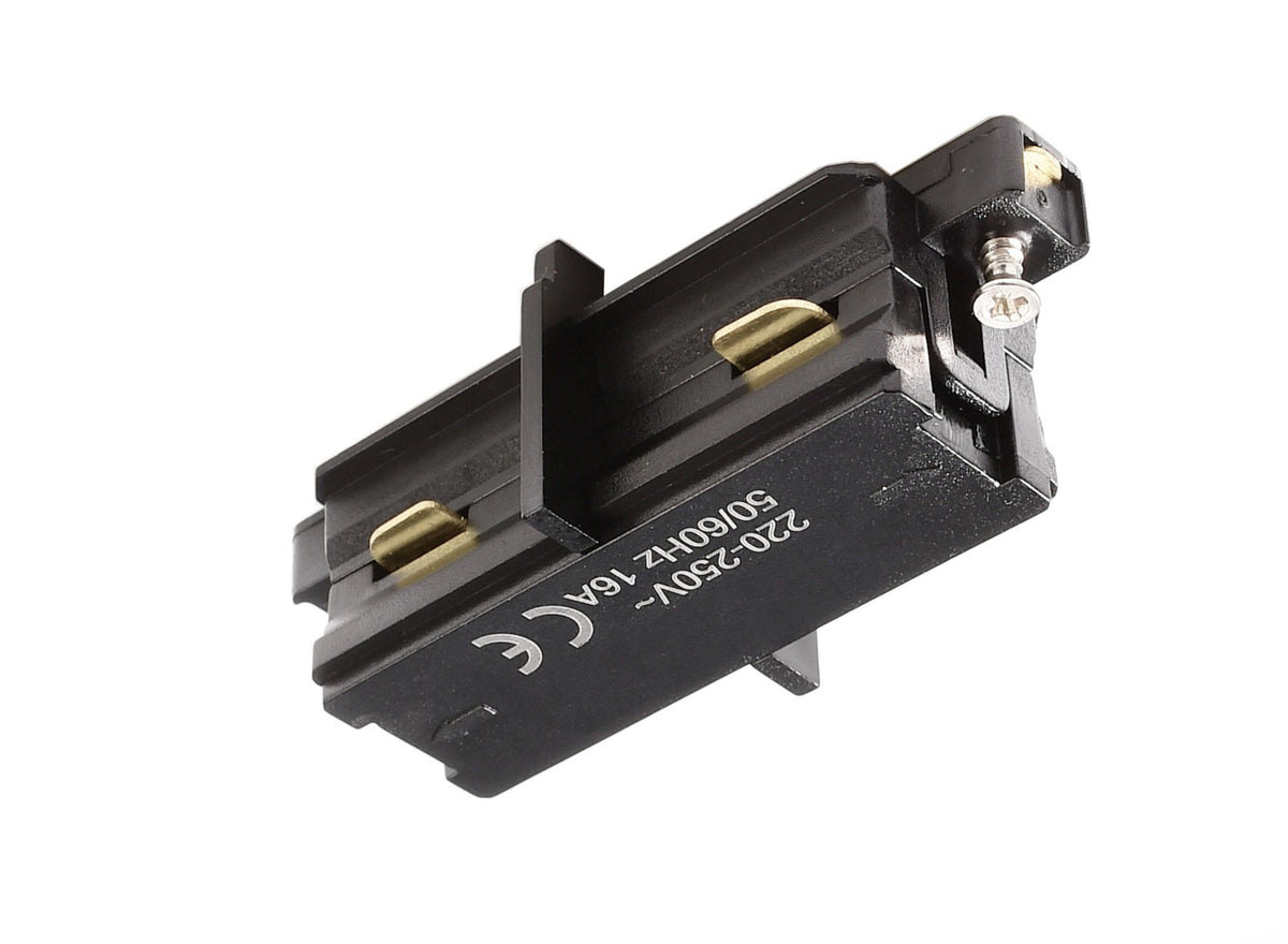 Deko-Light D One Mini-Längsverbinder, schwarz