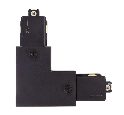 Deko-Light D One 90°-Verbinder, links, schwarz