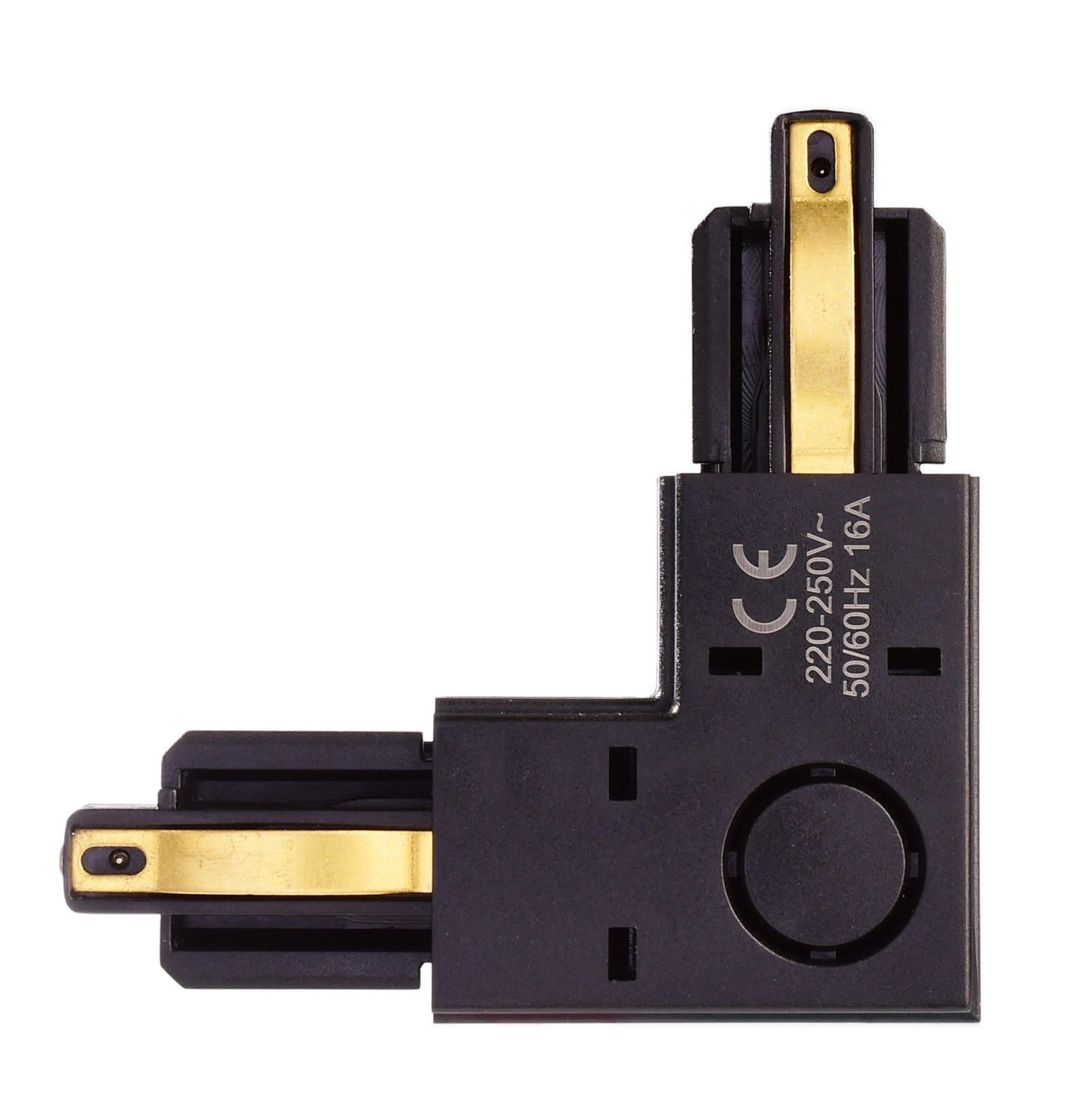 Deko-Light D One 90°-Verbinder, links, schwarz