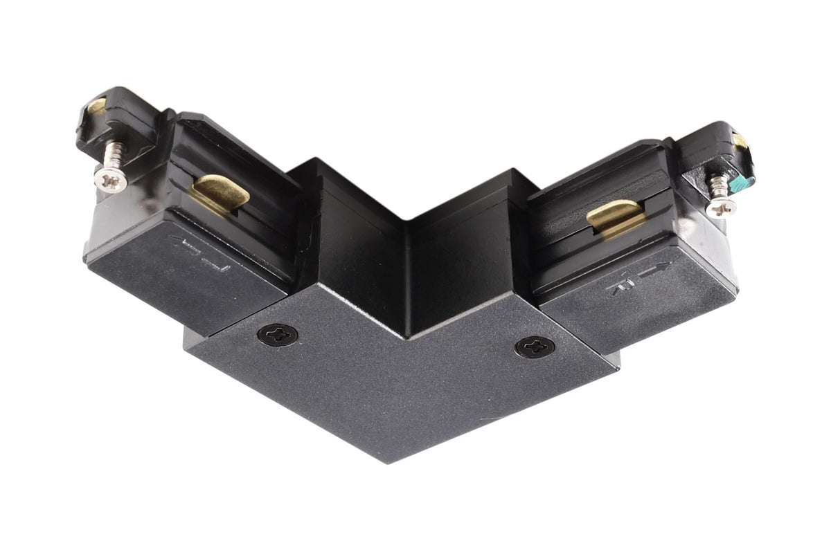 Deko-Light D One 90°-Verbinder, rechts, schwarz