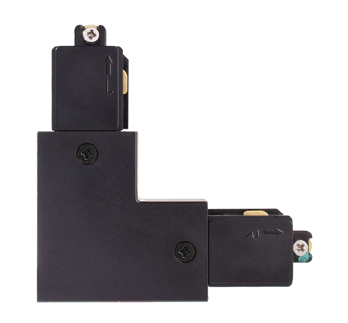 Deko-Light D One 90°-Verbinder, rechts, schwarz