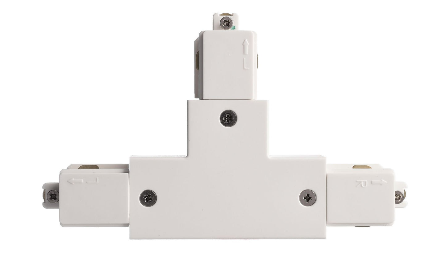 Deko-Light D One T-Verbinder, rechts-links-links, weiß