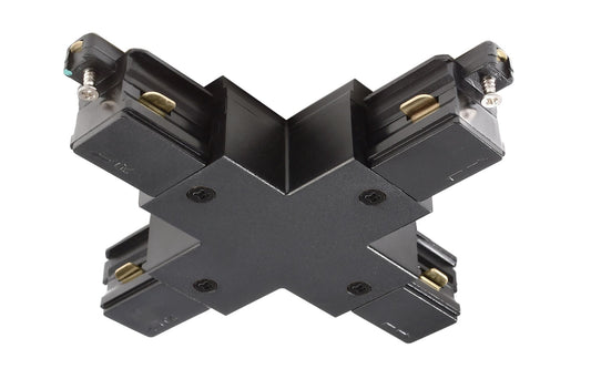 Deko-Light D One X-Verbinder, schwarz