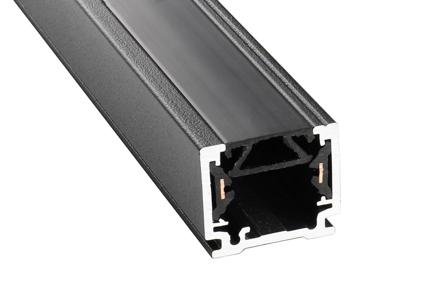 Deko-Light D-One Abdeckblende Aufbaustromschiene, 1m, schwarz