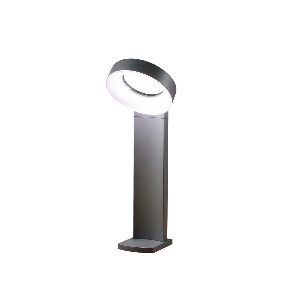 Konstsmide LED Wegeleuchte Asti anthrazit, opalfarbenes Acrylglas