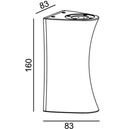 Deko-Light Cambur S 10W Silber-matt
