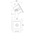 Deko-Light Power Spot COB III CW 7,2W Anthrazit