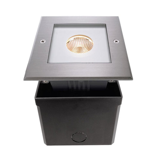 Deko-Light Square COB I WW 7,7W silberfarben
