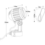 Deko-Light Power Spot COB V NW 10,8W anthrazit