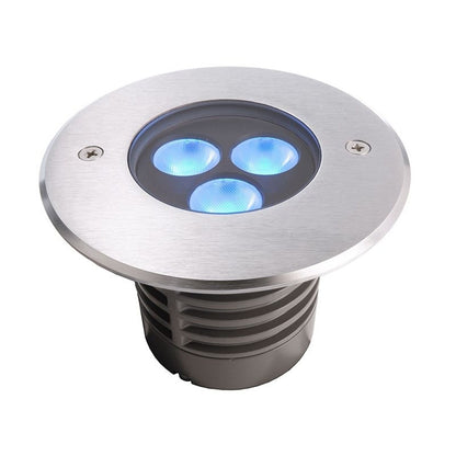 Deko-Light Bodeneinbauleuchte III RGB 7,4W silberfarben