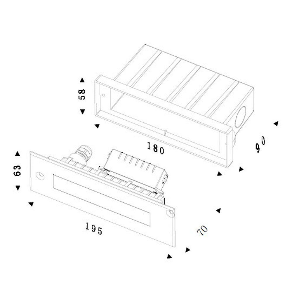 Deko-Light Line I WW 5,5W silberfarben