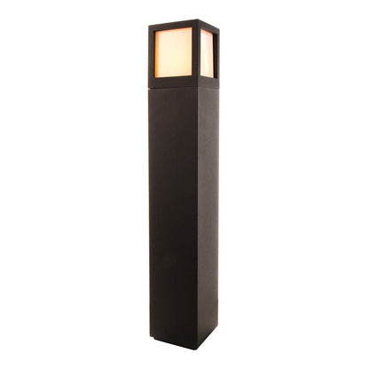 Stehleuchte Facado A anthrazit LED Aluminium 65cm E27 Außenleuchte Garten IP44