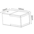 Deko-Light Cube 8,6W anthrazit