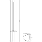 Deko-Light Trila 6,6W anthrazit