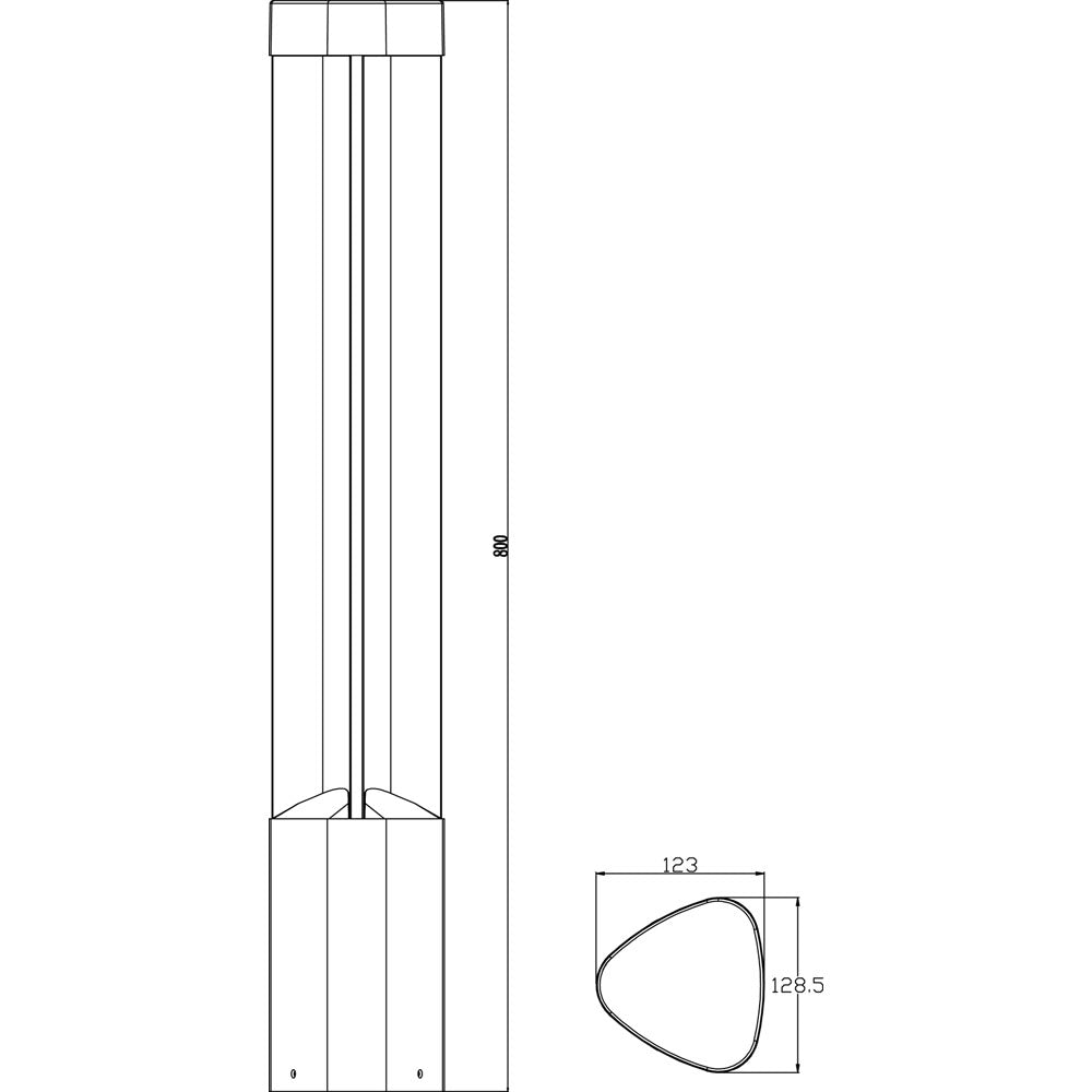 Deko-Light Trila 6,6W anthrazit