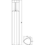 Deko-Light Stehleuchte Trila II 6,6W anthrazit