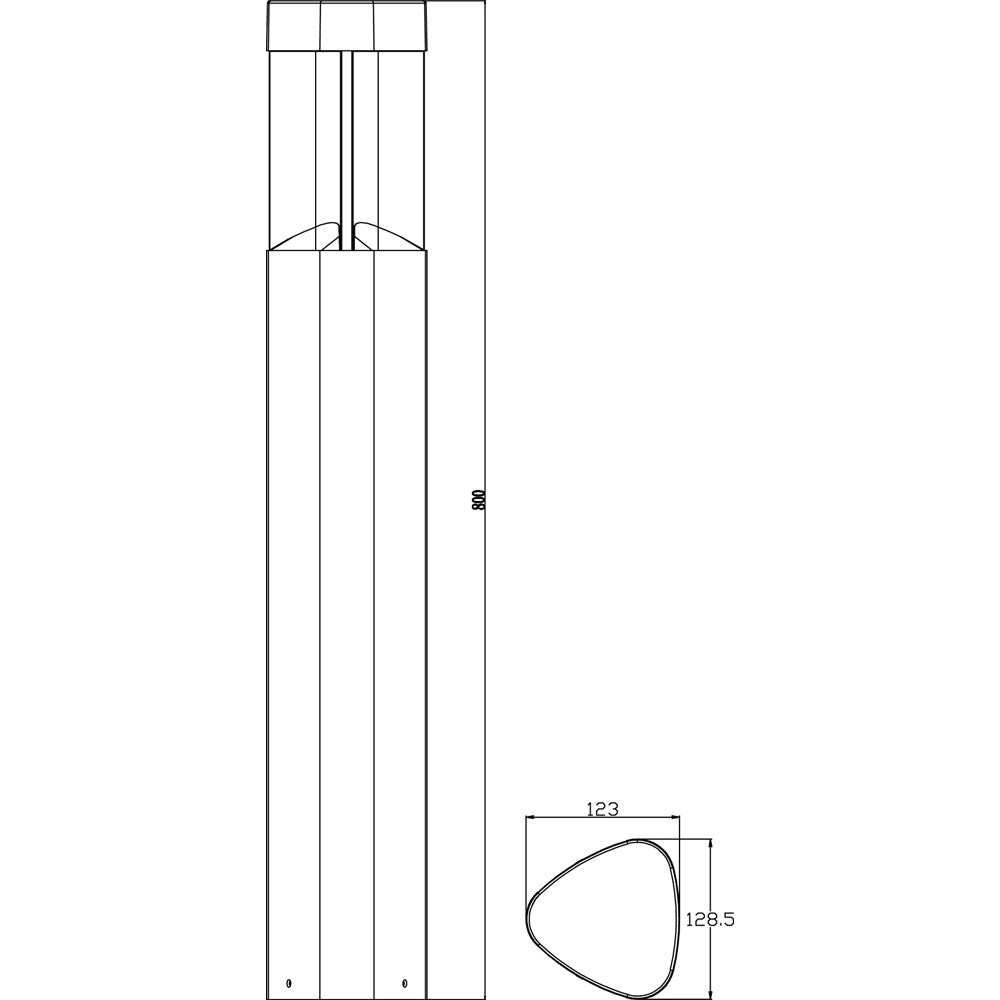 Deko-Light Stehleuchte Trila II 6,6W anthrazit