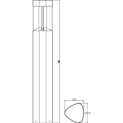 Deko-Light Stehleuchte Trila II 6,6W anthrazit