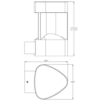 Deko-Light Trila 6,6W anthrazit