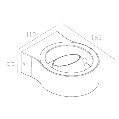 Deko-Light Swive 8,4W anthrazit