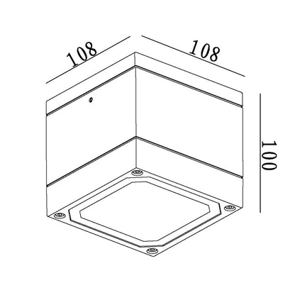 Deko-Light Mob Square II Anthracite  anthrazit