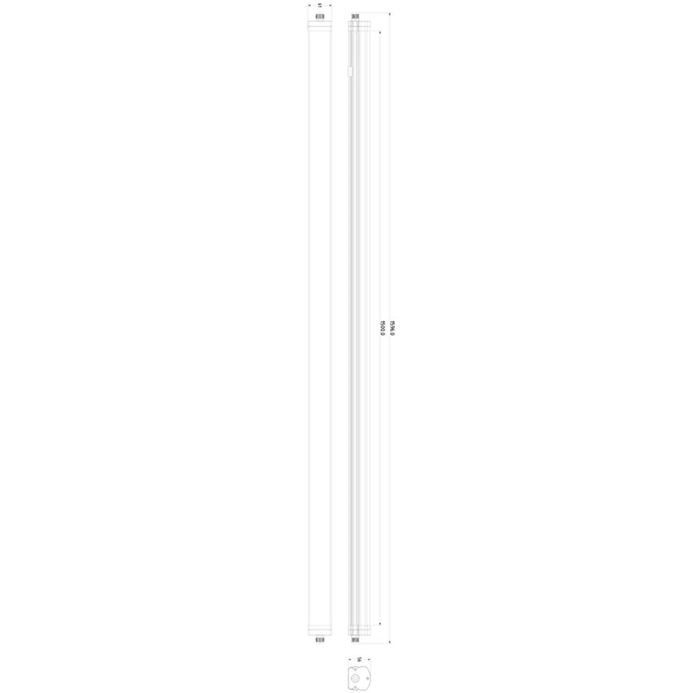 DEKO Light 730425 Deckenaufbauleuchte Tri Proof 45W 730425