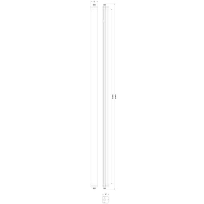 DEKO Light 730425 Deckenaufbauleuchte Tri Proof 45W 730425